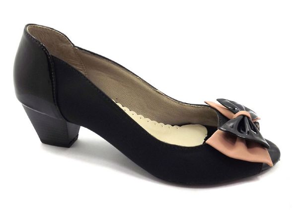 Sapato Peep Toe - Referência: 6014A