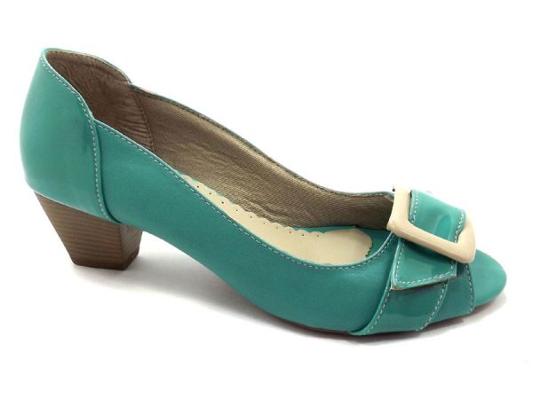 Sapato Peep Toe - Referência: 6014G